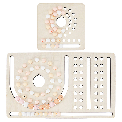 Wood Bead Board DIY-WH0430-892-1