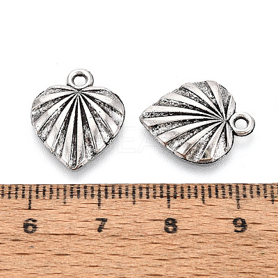 Tibetan Style Alloy Pendants TIBE-N014-35AS-1