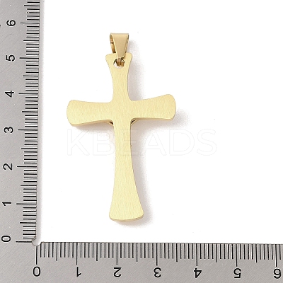 PVD Vacuum Plating 304 Stainless Steel Pendants STAS-M068-17A-G-1