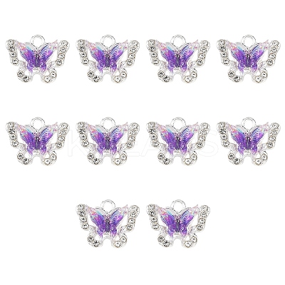 10Pcs Alloy Pendants FIND-YW0009-29F-1
