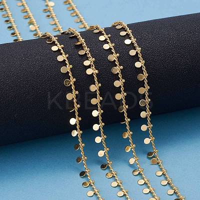 3.28 Feet Handmade Brass Curb Chains X-CHC-E020-05G-1