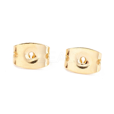 Rack Plating Brass Friction Ear Nuts KK-F829-07GA-1