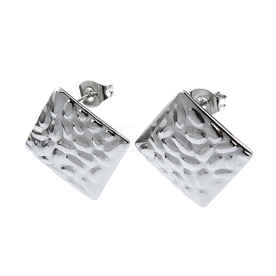 Tarnish Resistant 201 Stainless Steel Stud Earrings EJEW-K270-16P-1