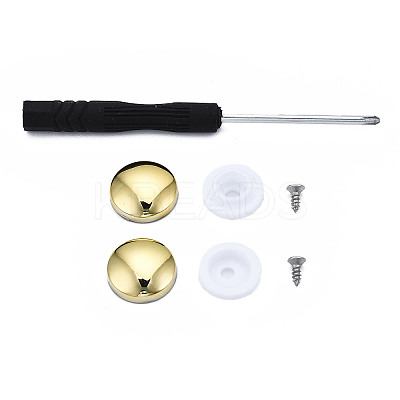 DIY Clothing Button Accessories Set FIND-T066-04B-G-1