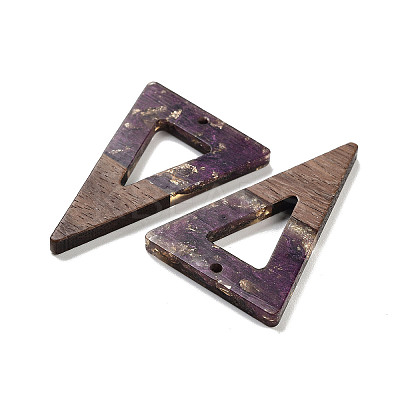 Walnut Wood Pendants FIND-Z050-03B-1