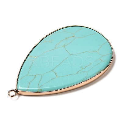 Natural & Synthetic Mixed Gemstone Big Pendants G-R492-02G-1