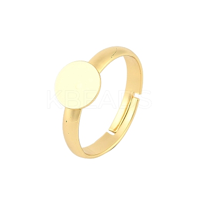 Brass Adjustable Ring Components KK-A272-03B-G-1
