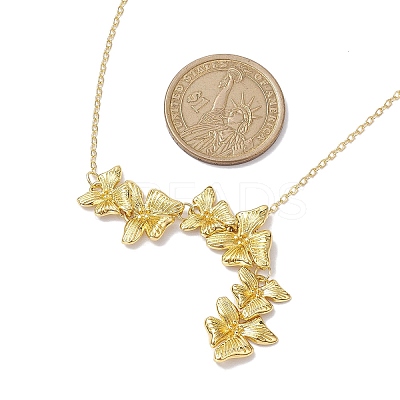 Butterfly Pendant Necklaces NJEW-JN04737-02-1