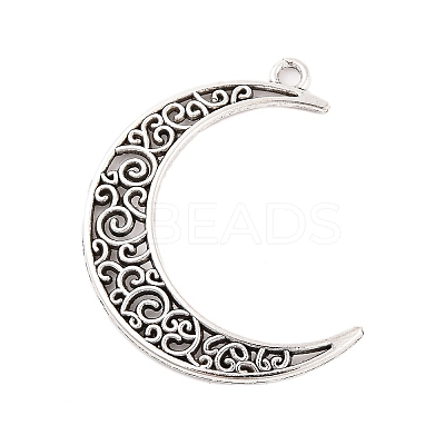 Tibetan Style Alloy Pendants X-TIBEP-R304-001AS-LF-1