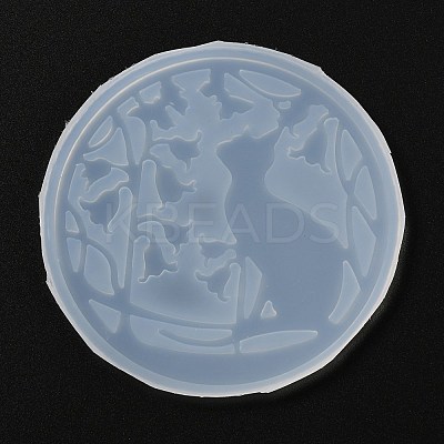 Coaster Food Grade Silhouette Silicone Molds LS-DIY-H145-10-1