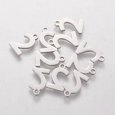 Tarnish Resistant 201 Stainless Steel Charms STAS-Q201-T408-2-1