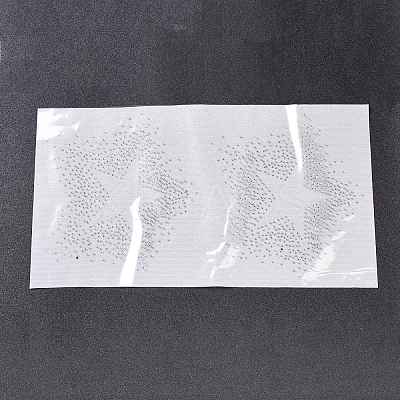 Glitter Hotfix Rhinestone(Hot Melt Adhesive On The Back) DIY-XCP0001-52-1