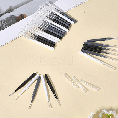 30Pcs 3 Colors Plastic Cleaning Brushes AJEW-CN0003-99-1