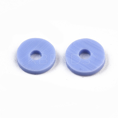 Handmade Polymer Clay Beads X-CLAY-Q251-6.0mm-B32-1