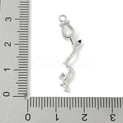 Brass Micro Pave Cubic Zirconia Pendants LS-KK-M326-13D-P-1