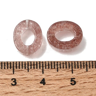 Natural Strawberry Quartz Bead Frames GG-CBA487A-02B-1