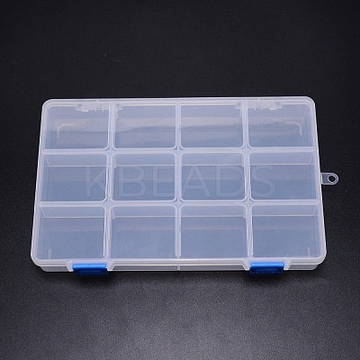 Rectangle PP Plastic Bead Storage Container LS-CON-WH0080-79-1