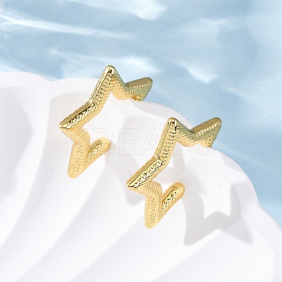 304 Stainless Steel Stud Earrings for Women EJEW-L296-032G-01-1