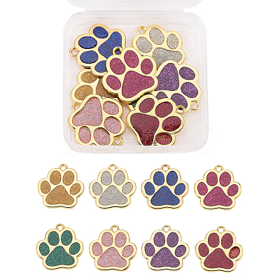 Alloy Enamel Pendants PALLOY-CJ0001-66-RS-1