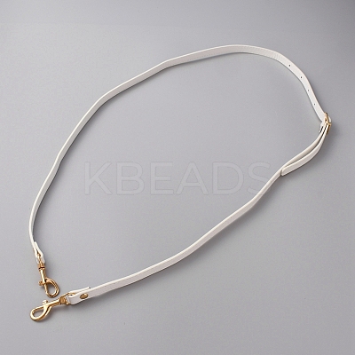 Imitation Leather Adjustable Wide Bag Handles HJEW-WH0071-03KCG-01-1