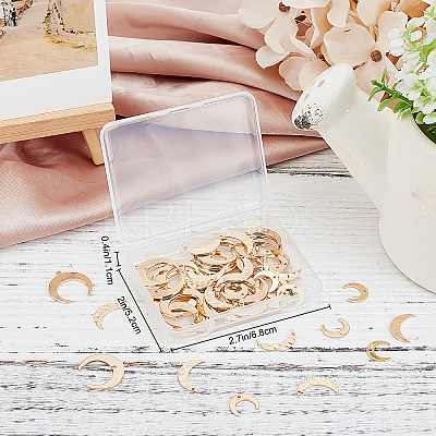 60Pcs 3 Style Brass Pendants KK-BBC0001-32-1