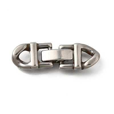 304 Stainless Steel Fold Over Clasps STAS-M119-05P-02-1
