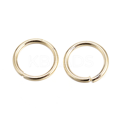 304 Stainless Steel Open Jump Rings X-STAS-P099-02G-1