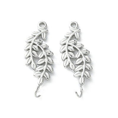 Non-Tarnish 304 Stainless Steel Connector Charms STAS-L269-034P-1