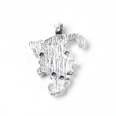Alloy Hook Button PALLOY-WH0082-63-1