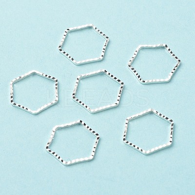 Brass Linking Rings KK-F831-013C-S-RS-1