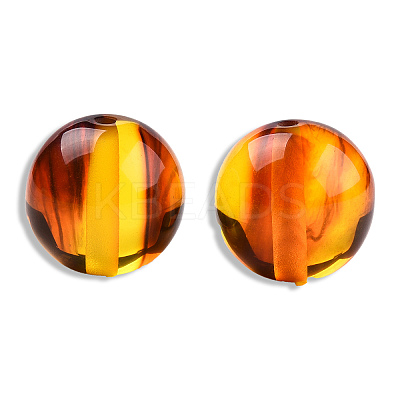 Resin Imitation Amber Beads X-RESI-N034-24-H01-1