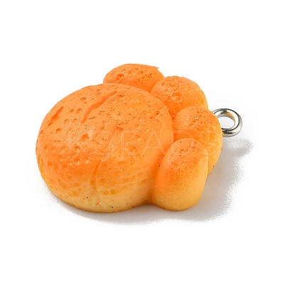 Opaque Resin Imitation Food Pendants RESI-R436-04D-1
