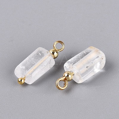 Natural Quartz Crystal Pendants GG-N004-01G-01-1