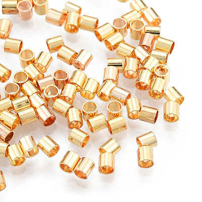 Brass Crimp Beads X-KK-N259-53-1