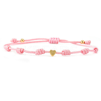 Adjustable Nylon Cord Braided Bracelets AN6953-5-1