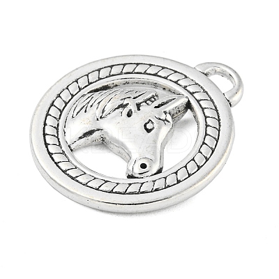Tibetan Style Alloy Pendants X-TIBEP-S293-015AS-LF-1