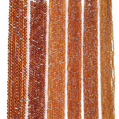 Electroplate Glass Beads Strands EGLA-A044-T3mm-L04-1