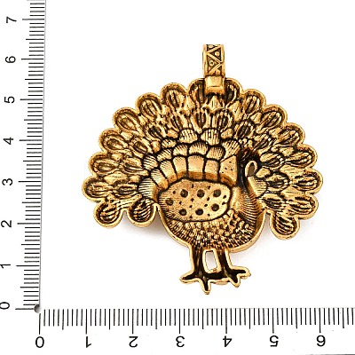 Tibetan Style Alloy Big Pendants FIND-G098-10AG-1