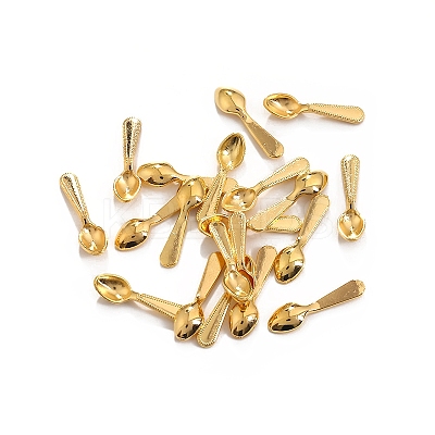 100Pcs Alloy Silverware Miniature Ornaments PW-WGF7D5F-03-1