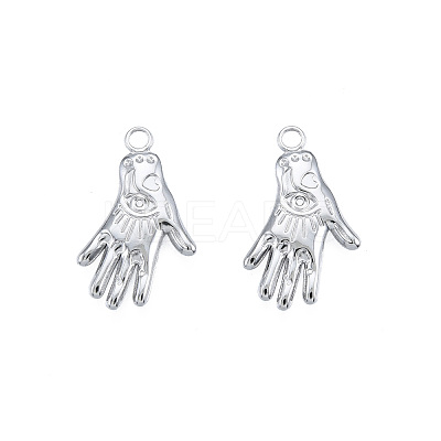 Non-Tarnish 201 Stainless Steel Pendants STAS-N098-236P-1