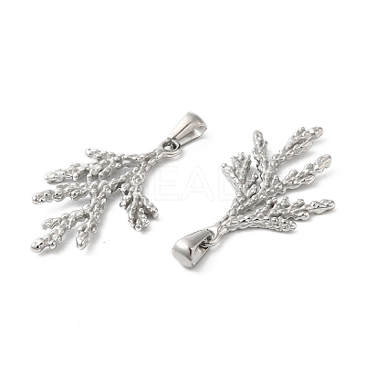 Non-Tarnish 304 Stainless Steel Pendants STAS-R122-08P-1