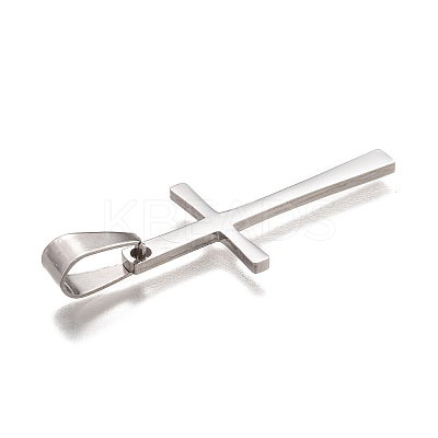 Non-Tarnish 304 Stainless Steel Pendants STAS-J036-112P-1