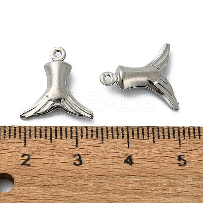 Non-Tarnish 304 Stainless Steel Pendants STAS-L024-017P-1