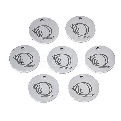 Non-Tarnish 304 Stainless Steel Charms STAS-T059-26P-Q-1