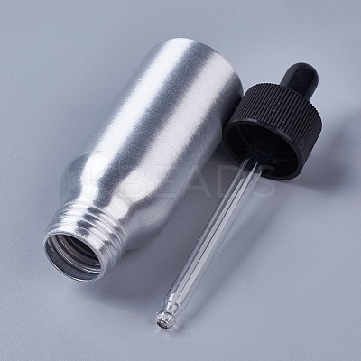 50ml Aluminium Empty Teardrop Bottles MRMJ-WH0033-01B-1