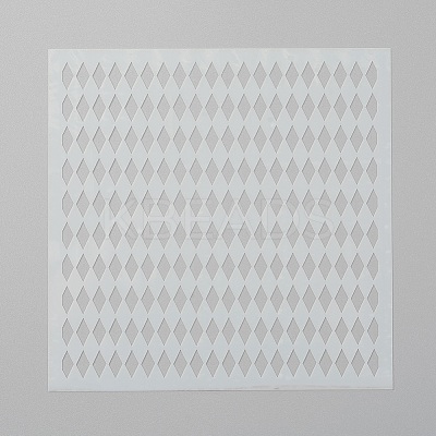 Geometric Plastic Reusable Painting Stencils DIY-E021-02C-1