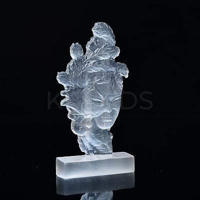 Goddess Natural Selenite Figurines DJEW-PW0021-02-1
