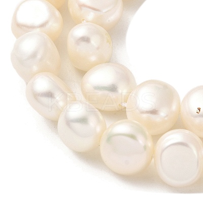 Natural Cultured Freshwater Pearl Beads Strands PEAR-A006-09I-1