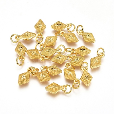 Electroplated Alloy Charms X-PALLOY-G267-13G-1