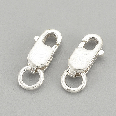 925 Sterling Silver Lobster Claw Clasps STER-S002-60-1